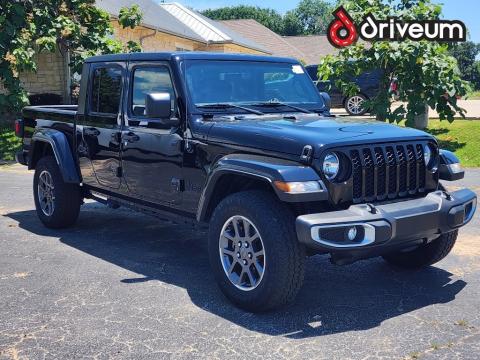  Pre-Owned 2021 Jeep Gladiator Sport Stock#C3166 Black Clearcoat 