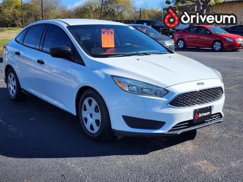  Pre-Owned 2015 Ford Focus S Stock#X2188A White FWD Pre-Owned 