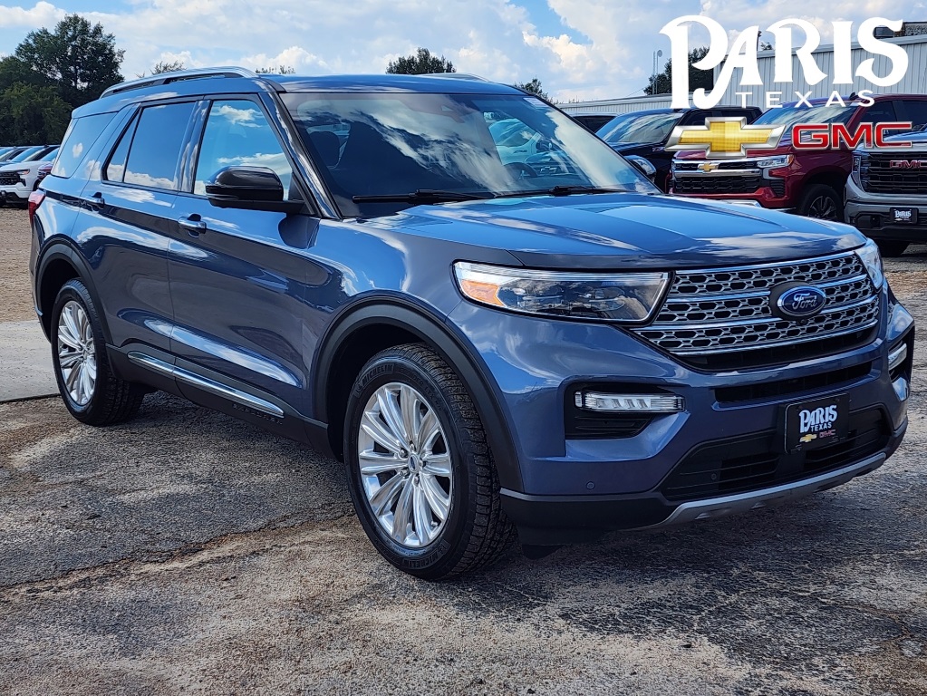 Used 2021 Ford Explorer Limited with VIN 1FMSK8FH6MGA94876 for sale in Paris, TX