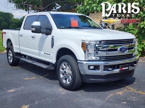  Pre-Owned 2019 Ford F-250SD Lariat Stock#X2132 Oxford White 4WD 