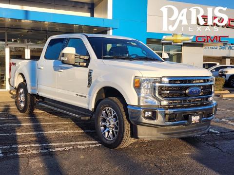  Pre-Owned 2022 Ford F-250SD Lariat Stock#250348A Oxford White 