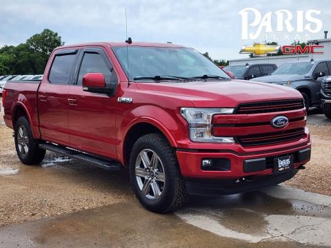  Pre-Owned 2020 Ford F-150 Lariat Stock#240507A Red 4WD 