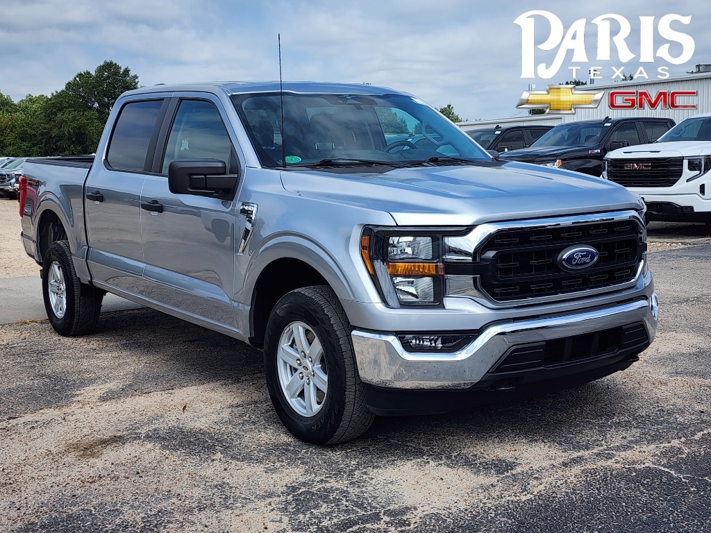 Used 2023 Ford F-150 XL with VIN 1FTFW1E88PFA34546 for sale in Paris, TX