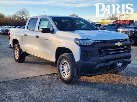  New 2025 Chevrolet Colorado W/T Stock#250312 Summit White RWD 