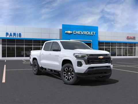  New 2024 Chevrolet Colorado LT Stock#240695 Summit White 4WD 