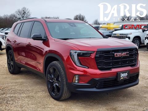  New 2025 GMC Acadia Elevation Stock#250471 Volcanic Red 