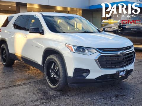  Pre-Owned 2020 Chevrolet Traverse LS Stock#250224A Summit White 