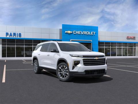  New 2025 Chevrolet Traverse LT Stock#250482 Summit White FWD 