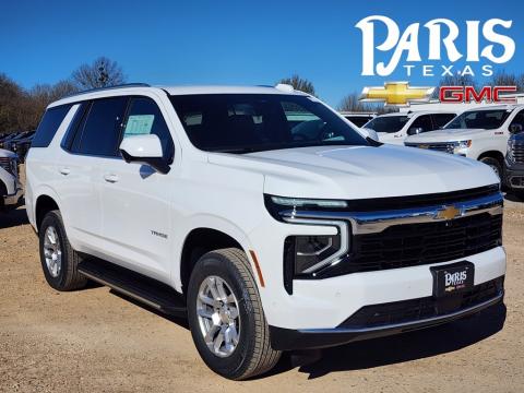  New 2025 Chevrolet Tahoe LS Stock#250411 Summit White RWD New 