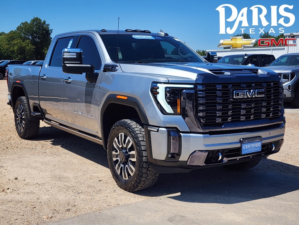 Used 2024 GMC Sierra 2500HD Denali Ultimate with VIN 1GT49XEY6RF183574 for sale in Paris, TX