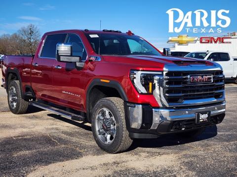  New 2025 GMC Sierra 2500HD SLT Stock#250351 Volcanic Red 