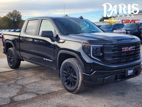  New 2025 GMC Sierra 1500 Pro Stock#250247 Onyx Black RWD New 