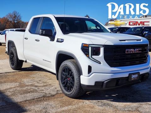  New 2025 GMC Sierra 1500 Pro Stock#250282 Summit White 4WD New 