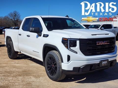  New 2025 GMC Sierra 1500 Pro Stock#250422 Summit White 4WD New 