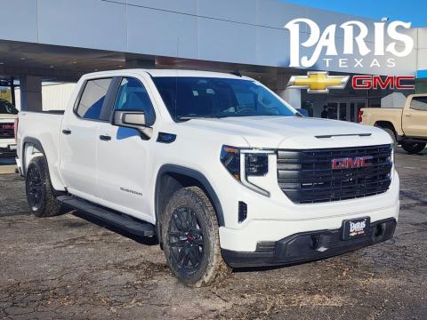  New 2025 GMC Sierra 1500 Pro Stock#250200 Summit White 4WD New 