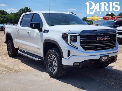  New 2024 GMC Sierra 1500 AT4 Stock#240642 Summit White 4WD New 
