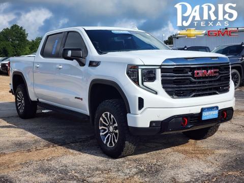  Certified 2022 GMC Sierra 1500 AT4 Stock#240762A Summit White 