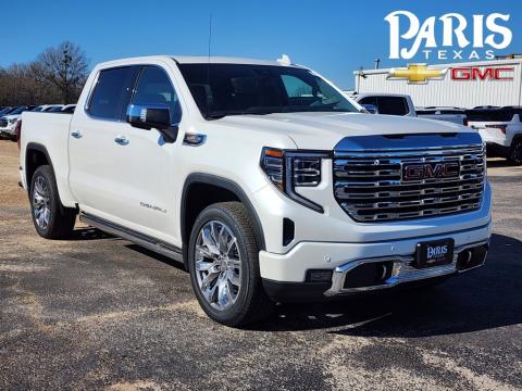  New 2025 GMC Sierra 1500 Denali Stock#250207 White Frost 