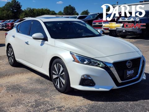  Pre-Owned 2019 Nissan Altima 2.5 SV Stock#240442A Pearl White 