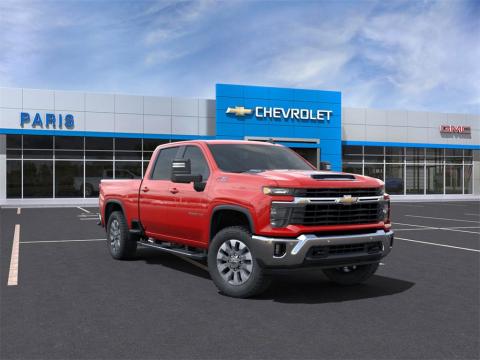  New 2025 Chevrolet Silverado 2500HD LT Stock#250468 Red Hot 4WD 