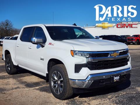  New 2025 Chevrolet Silverado 1500 LT Stock#250332 Summit White 