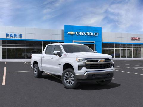  New 2025 Chevrolet Silverado 1500 LT Stock#250332 Summit White 