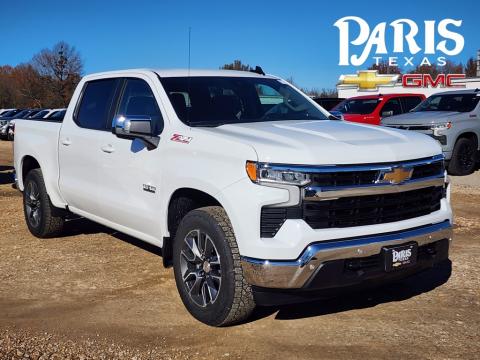  New 2025 Chevrolet Silverado 1500 LT Stock#250271 Summit White 