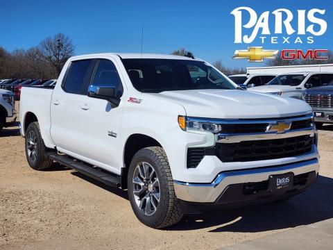  New 2025 Chevrolet Silverado 1500 LT Stock#250280 Summit White 