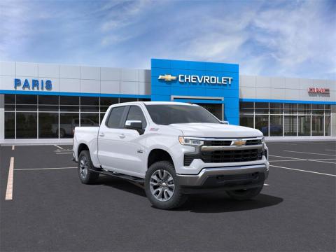  New 2025 Chevrolet Silverado 1500 LT Stock#250280 Summit White 