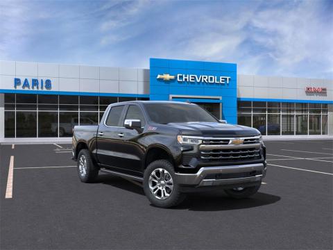  New 2025 Chevrolet Silverado 1500 LTZ Stock#250352 Black 4WD 