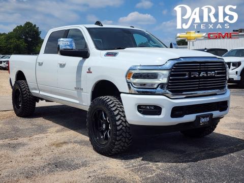 Lifted Pre-Owned 2023 Ram 2500 Laramie Stock#B5386 Bright White 