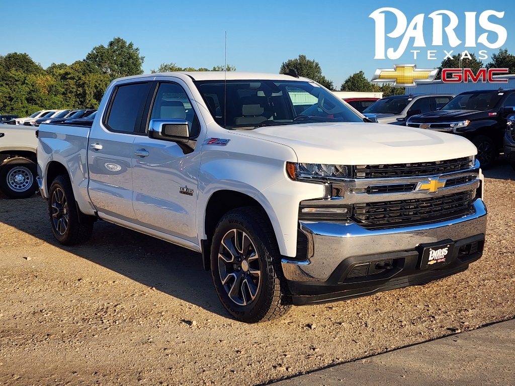 Used 2020 Chevrolet Silverado 1500 LT with VIN 3GCUYDED7LG406631 for sale in Paris, TX