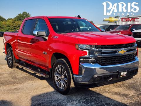  Pre-Owned 2021 Chevrolet Silverado 1500 LT Stock#240804A Red 