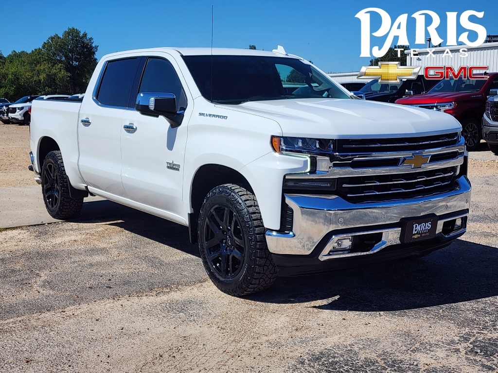 Used 2022 Chevrolet Silverado 1500 Limited LTZ with VIN 3GCUYGED0NG206548 for sale in Paris, TX