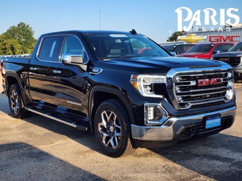  Certified 2021 GMC Sierra 1500 SLT Stock#240827A Onyx Black 4WD 