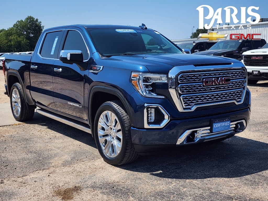 Used 2020 GMC Sierra 1500 Denali Denali with VIN 3GTU9FEL1LG319405 for sale in Paris, TX