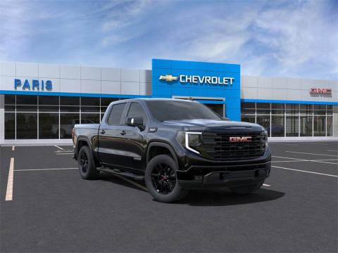  New 2025 GMC Sierra 1500 Elevation Stock#250358 Onyx Black 4WD 