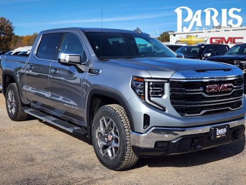  New 2025 GMC Sierra 1500 SLT Stock#250278 Sterling Metallic 4WD 