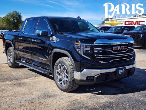  New 2025 GMC Sierra 1500 SLT Stock#250208 Onyx Black 4WD New 