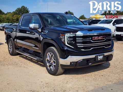  New 2025 GMC Sierra 1500 SLT Stock#250115 Onyx Black 4WD New 