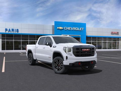  New 2025 GMC Sierra 1500 AT4 Stock#250372 Summit White 4WD New 