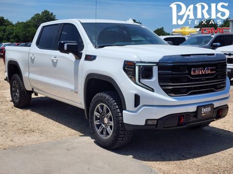  New 2024 GMC Sierra 1500 AT4 Stock#240670 Summit White 4WD New 
