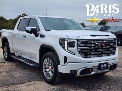  New 2025 GMC Sierra 1500 Denali Stock#250230 White Frost 