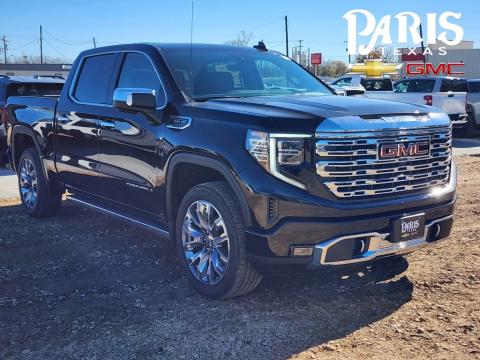  New 2025 GMC Sierra 1500 Denali Stock#250272 Onyx Black 4WD New 