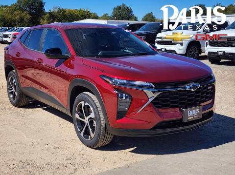  New 2025 Chevrolet Trax 1RS Stock#250138 Crimson Metallic FWD 