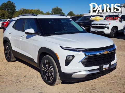  New 2025 Chevrolet TrailBlazer LT Stock#250139 Summit White FWD 